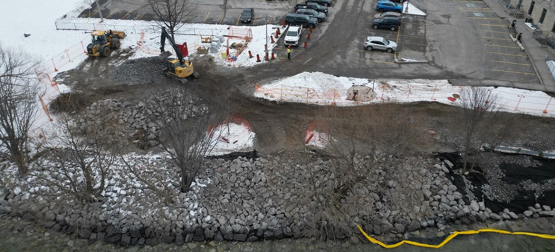 Isabel Bader Centre Shoreline Restoration